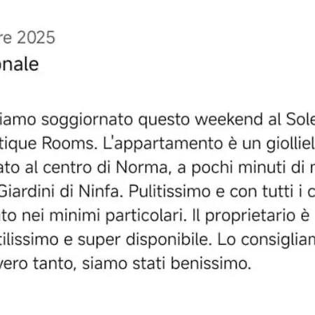 Frühstückspension Sole & Boutique Norma